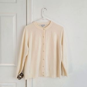 Mercer Street Studio White Cardigan